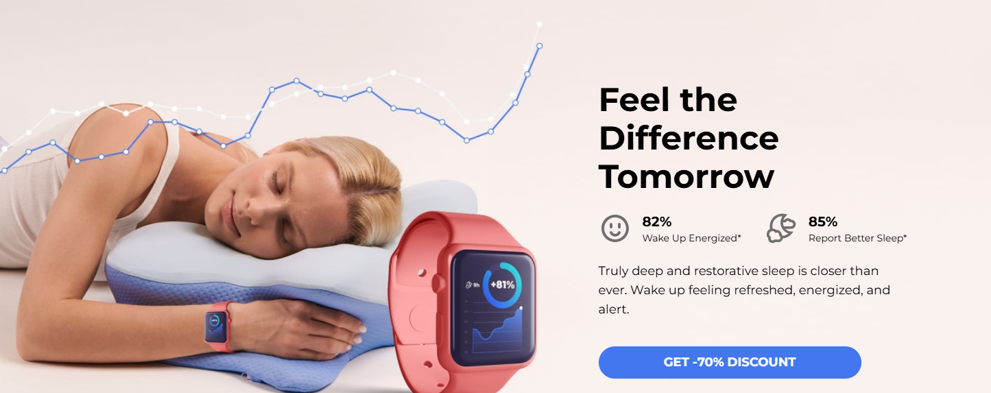 💤 Derila Ergo™ Nackenstützkissen aus Memory-Schaum – 2-in-1 ergonomische Nackenstütze für alle Schlaftypen