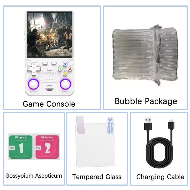 R36 ULTRA 2025 ๐ฎ LNGOOR K36 Portable Game Console with 3.5" IPS Screen, 20,000 Classic Games, Rechargeable, 64GB/128GB