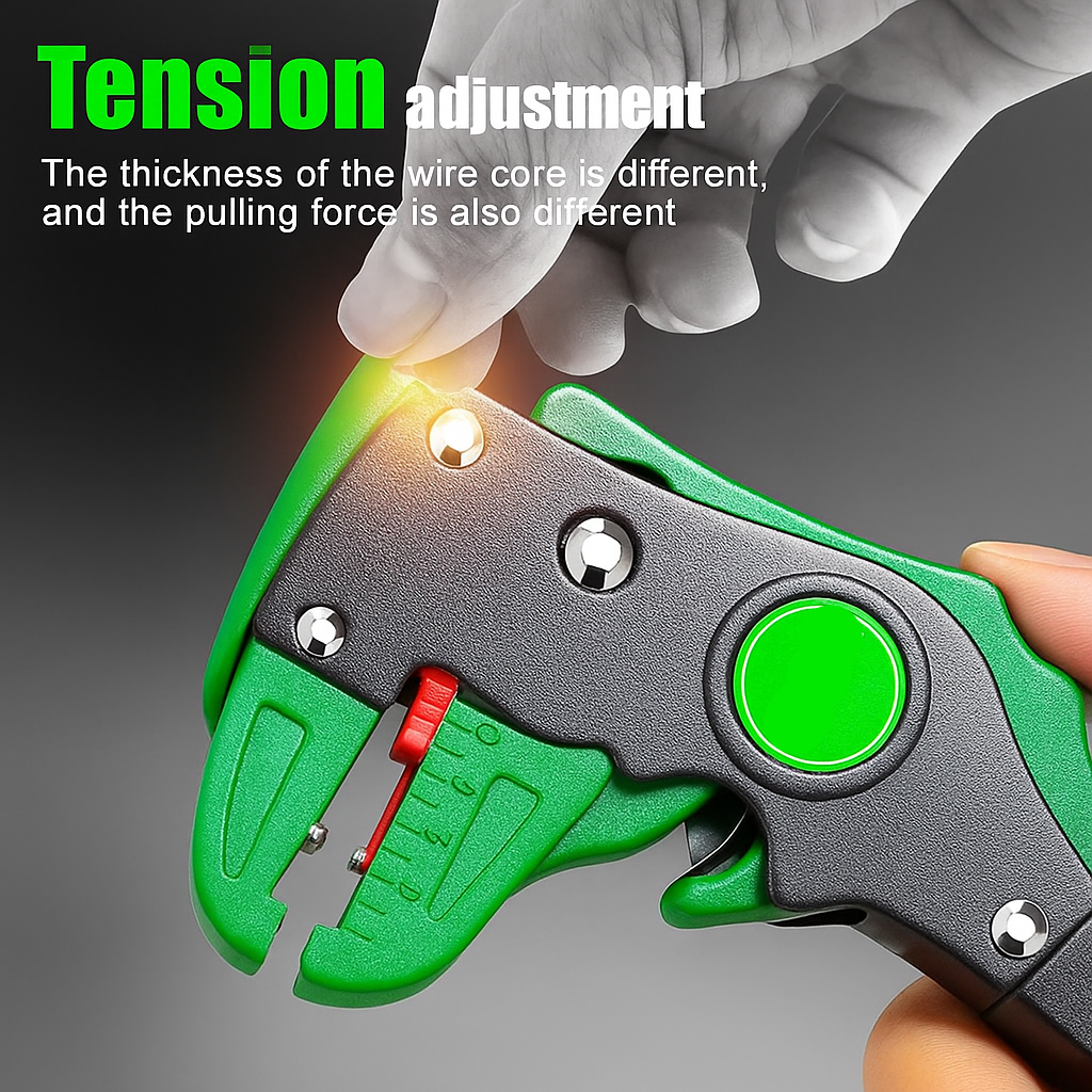 QuickStrip™ 2-in-1 Automatic Wire Stripper & Cutter Tool 0.2–4mm – Premium Quality