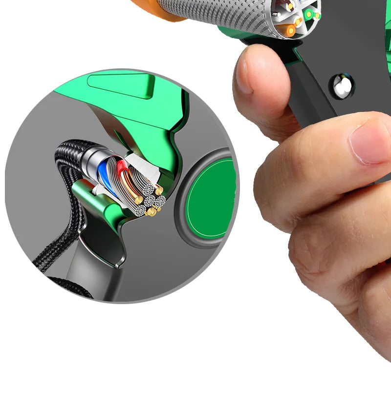 QuickStrip™ 2-in-1 Automatic Wire Stripper & Cutter Tool 0.2–4mm – Premium Quality