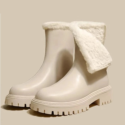 ❄️ Bottines d'hiver PlushZip™ pour femmes de qualité supérieure 