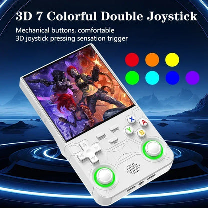 R36 ULTRA 2025 🎮 LNGOOR K36 Portable Game Console with 3.5" IPS Screen, 20,000 Classic Games, Rechargeable, 64GB/128GB