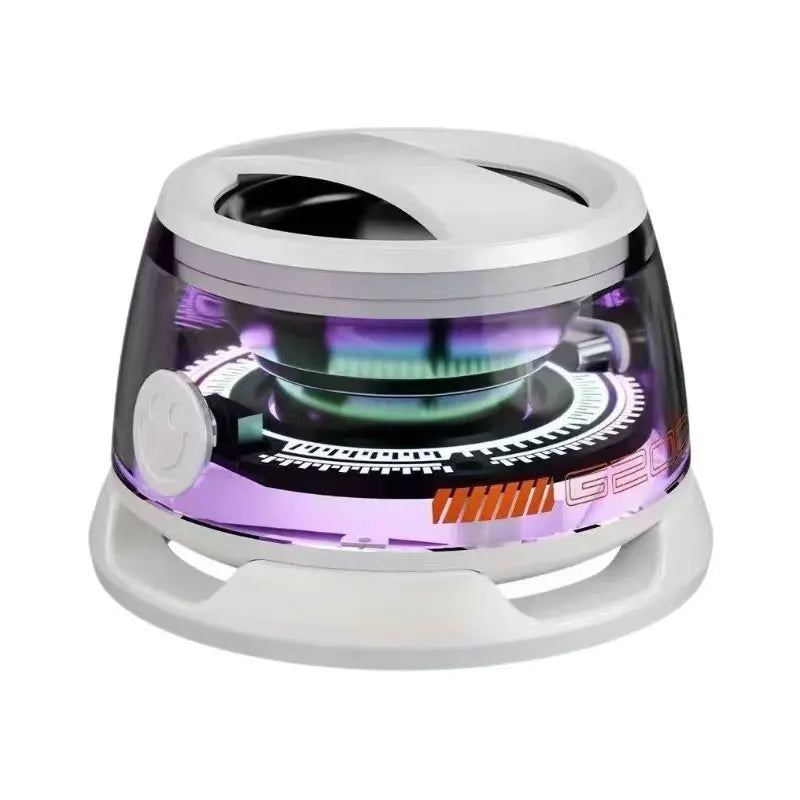 Altavoces Bluetooth magnéticos MiniMag™ 2 en 1 (paquete de 2): luces RGB, sonido 3D y soporte para teléfono | Emparejamiento TWS