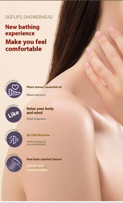 Kifar™ SpaFlow 🚿 | La Ducha de Belleza 💧 – Agua limpia, triple filtración para una piel radiante y un cabello sedoso ♻️