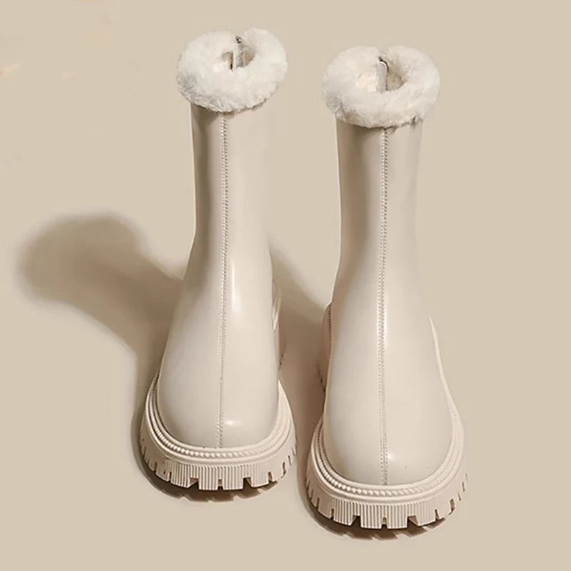 ❄️ Bottines d'hiver PlushZip™ pour femmes de qualité supérieure 