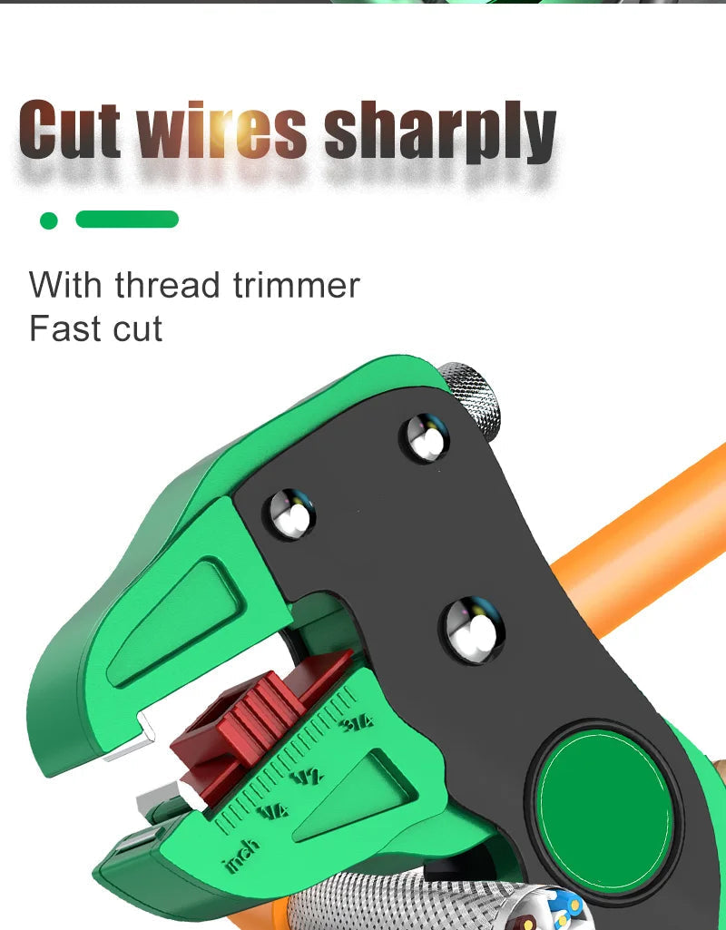 QuickStrip™ 2-in-1 Automatic Wire Stripper & Cutter Tool 0.2–4mm – Premium Quality