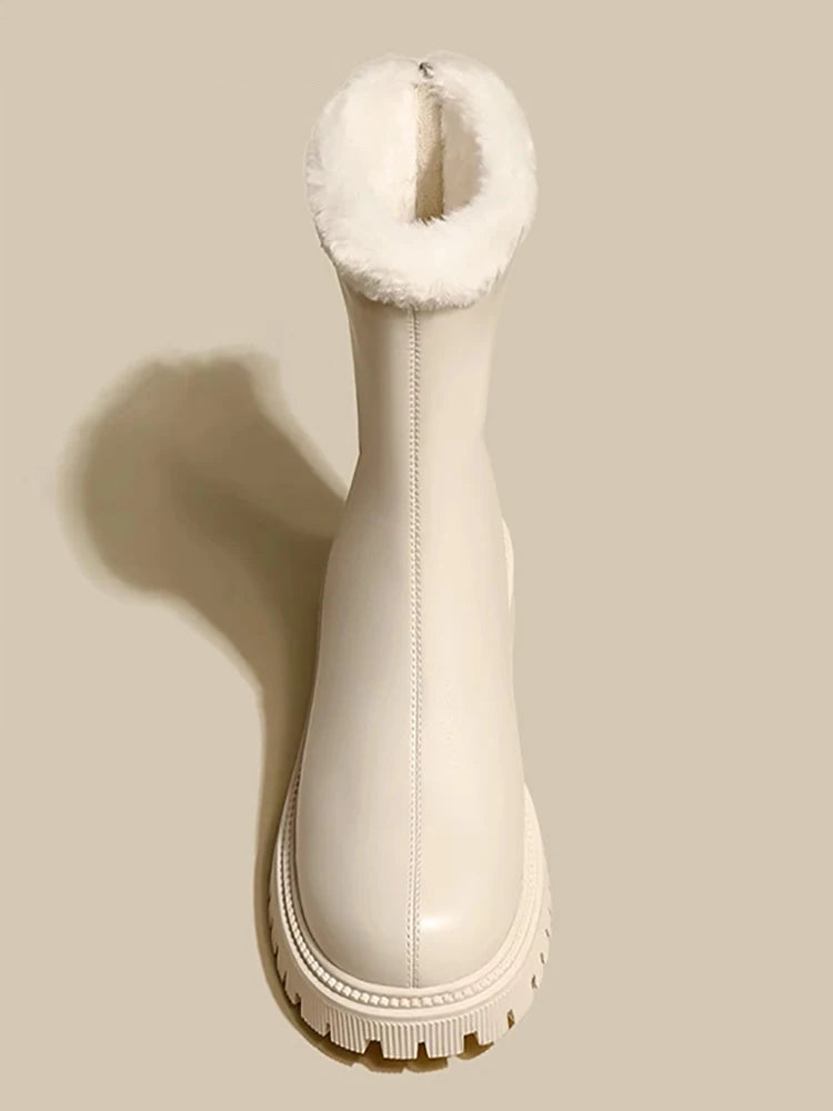 ❄️ Bottines d'hiver PlushZip™ pour femmes de qualité supérieure 
