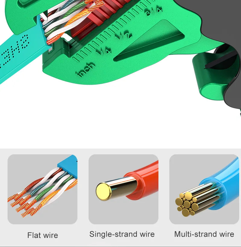QuickStrip™ 2-in-1 Automatic Wire Stripper & Cutter Tool 0.2–4mm – Premium Quality