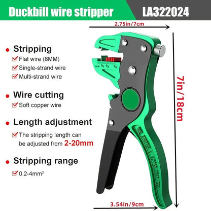 QuickStrip™ 2-in-1 Automatic Wire Stripper & Cutter Tool 0.2–4mm – Premium Quality
