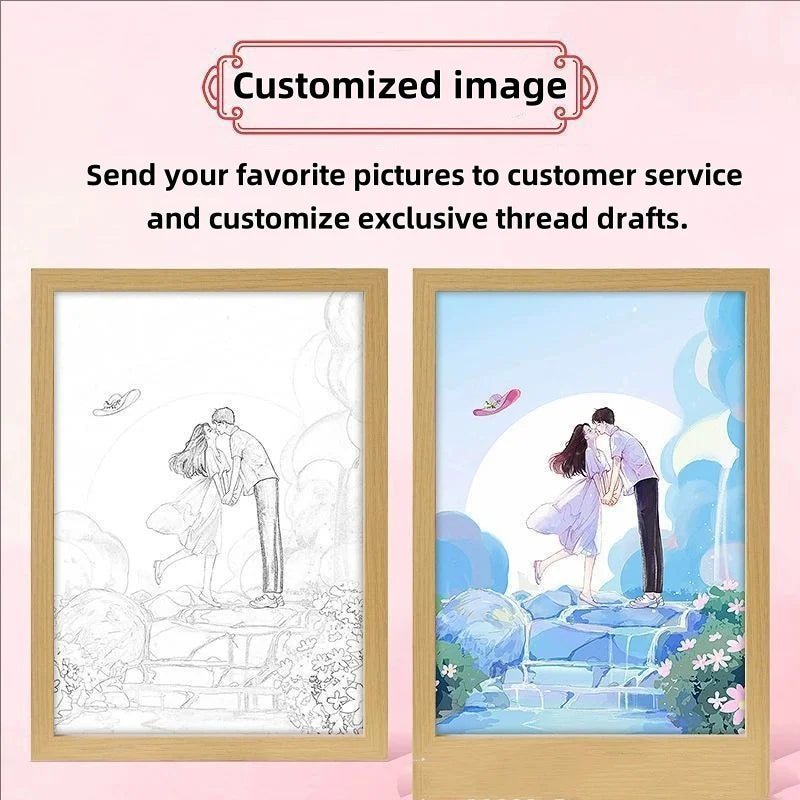 LumiFaith 4D LED-Jesus-Lampe – Inspirierende Wanddekoration &amp; Leuchtende Wohnaccessoires 