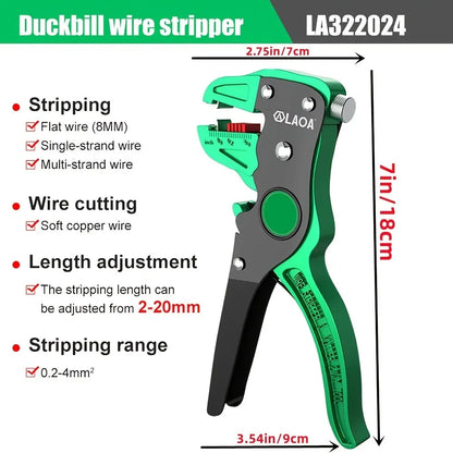 QuickStrip™ 2-in-1 Automatic Wire Stripper & Cutter Tool 0.2–4mm – Premium Quality