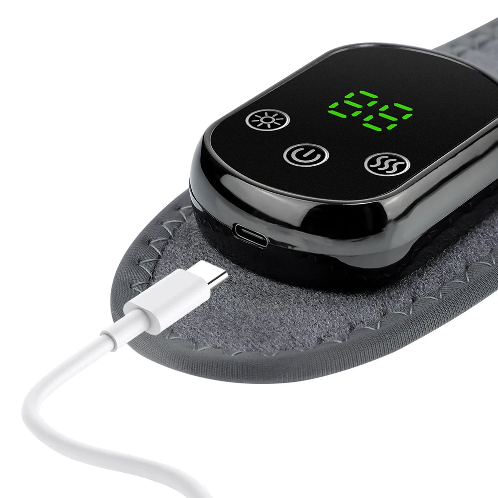 Masajeador de piernas inalámbrico con calefacción: alivia la fatiga y mantiene el calor