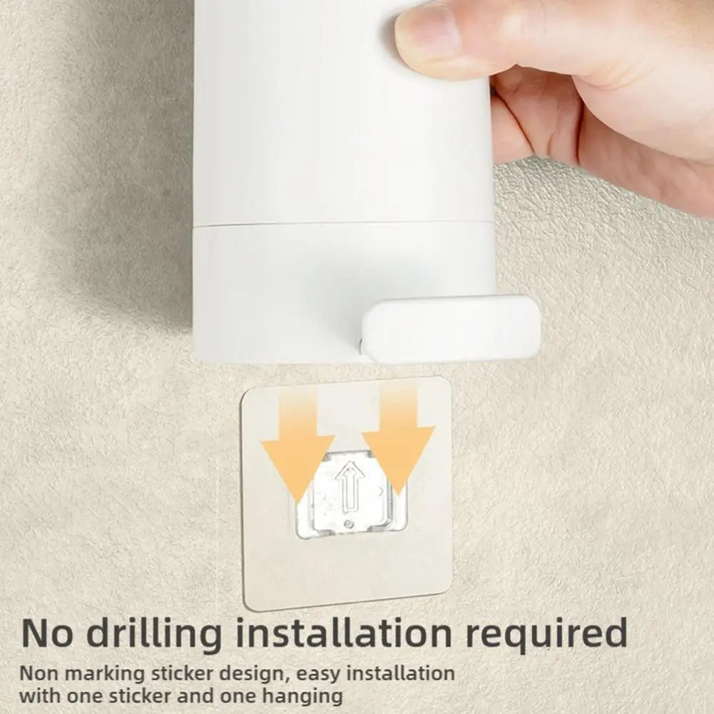 Wandmontierter Seifenmühlenspender – Trockener und sauberer Pulverbehälter für Zuhause, Fitnessstudio und Büro 