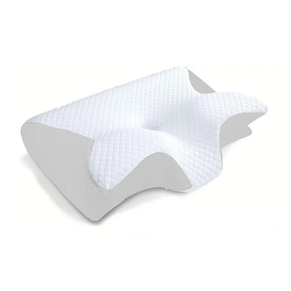 💤 Derila Ergo™ Memory Foam Cervical Pillow – 2-in-1 Ergonomic Neck Support for All Sleepers