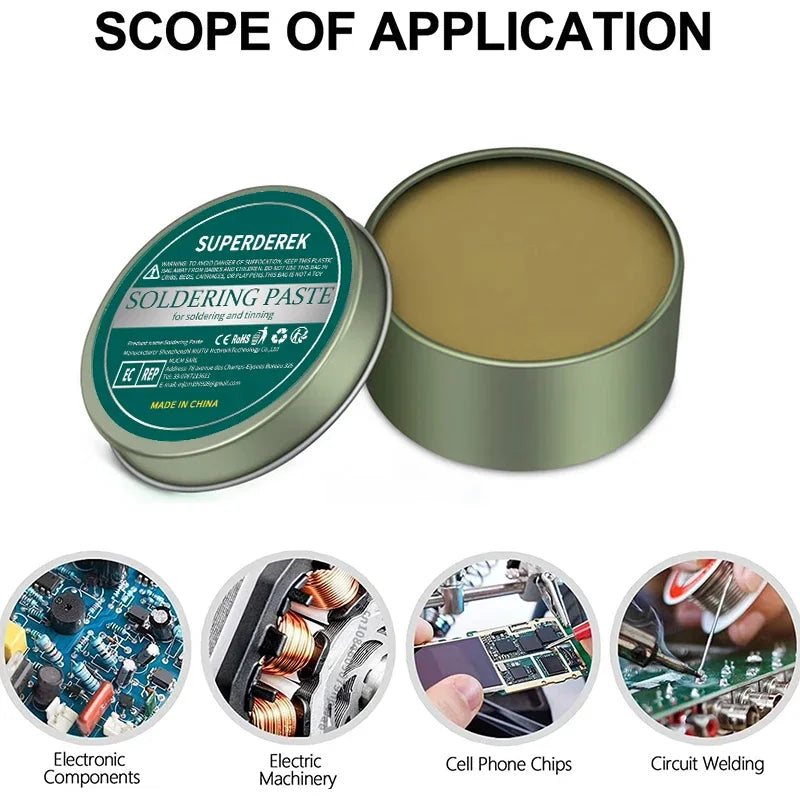 🔥 Premium Electronics Soldering Paste – Lead-Free Rosin for Clean & Accurate Repairs Original