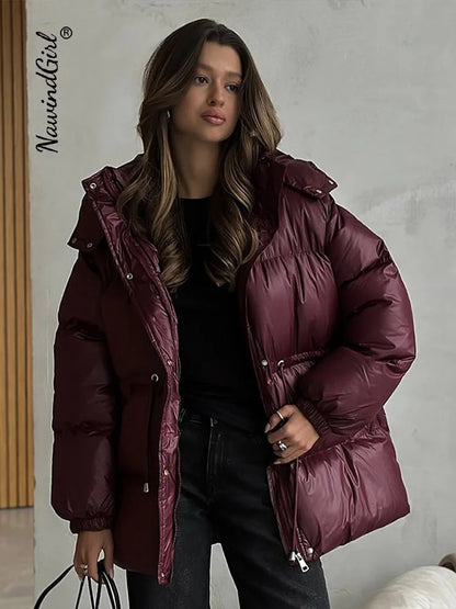 ❄️ Dicke Damen-Baumwolljacke 2025 – Warmer Wintermantel bis -30°C