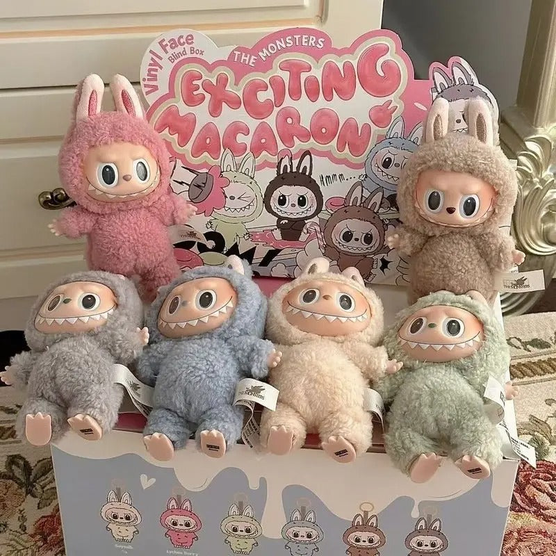 MysteryMacaron™ | Caja sorpresa de juguete con cara de esmalte Labubu